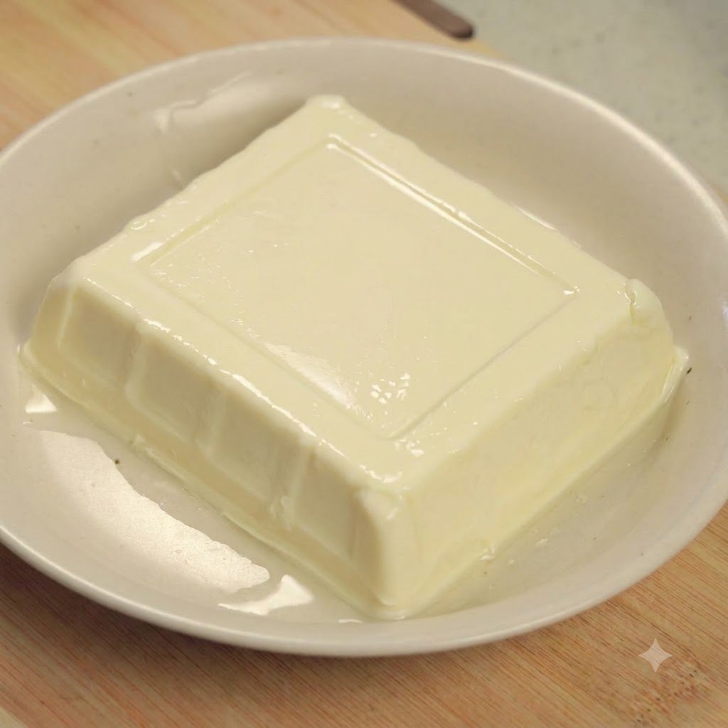 Une louche tenant un œuf brun cru, plongé délicatement dans une casserole deau chaude.