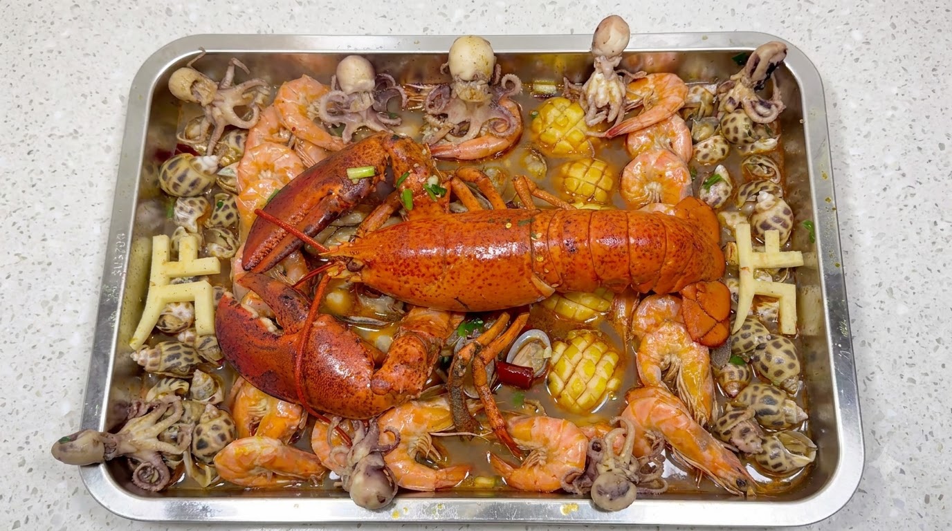 L'Ultime Plateau de Fruits de Mer Épicé à la Chinoise