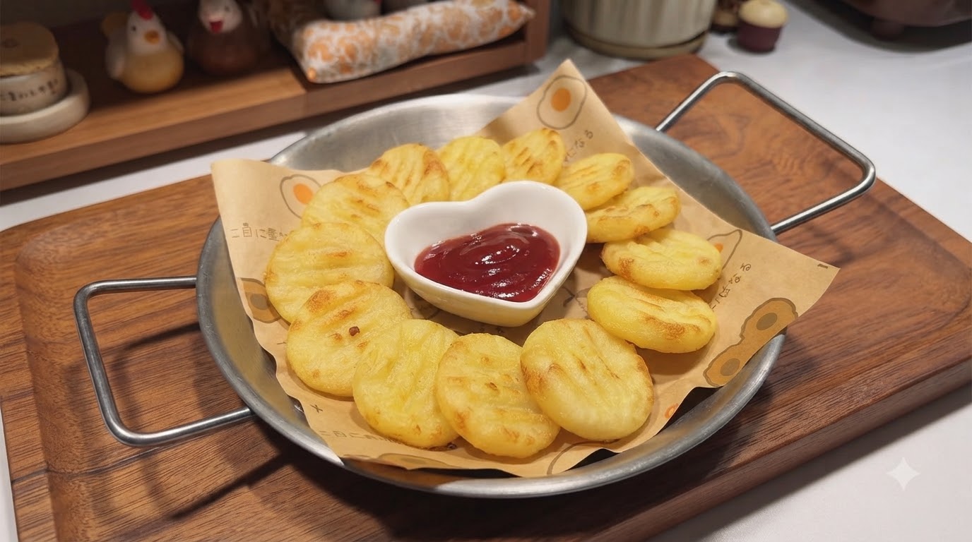 Galettes de Pommes de Terre Croustillantes au Four