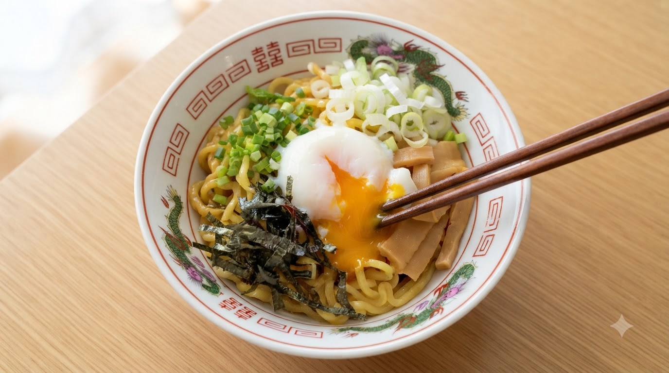 Tokyo Abura Soba (Nouilles Japonaises à l'Huile)