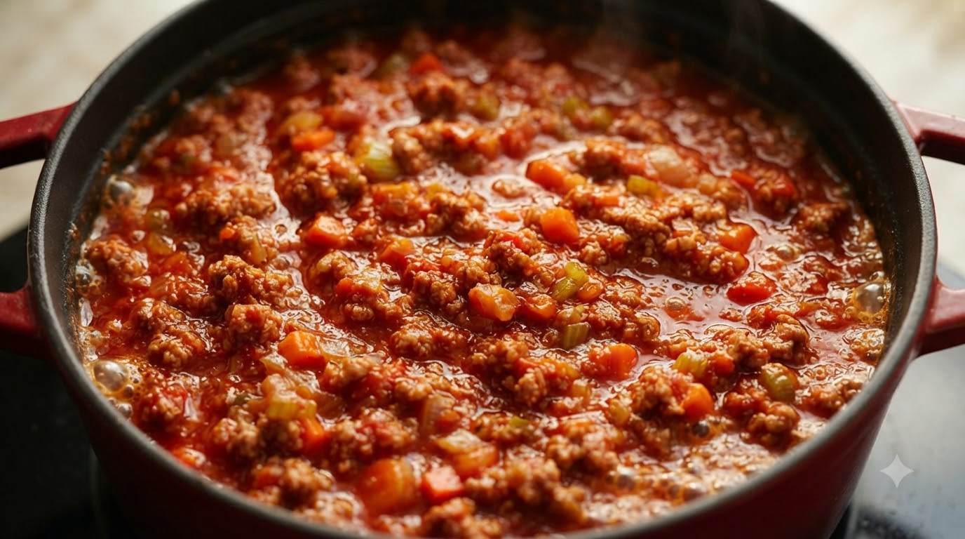 Sauce Bolognaise Italienne Classique (Ragù alla Bolognese)