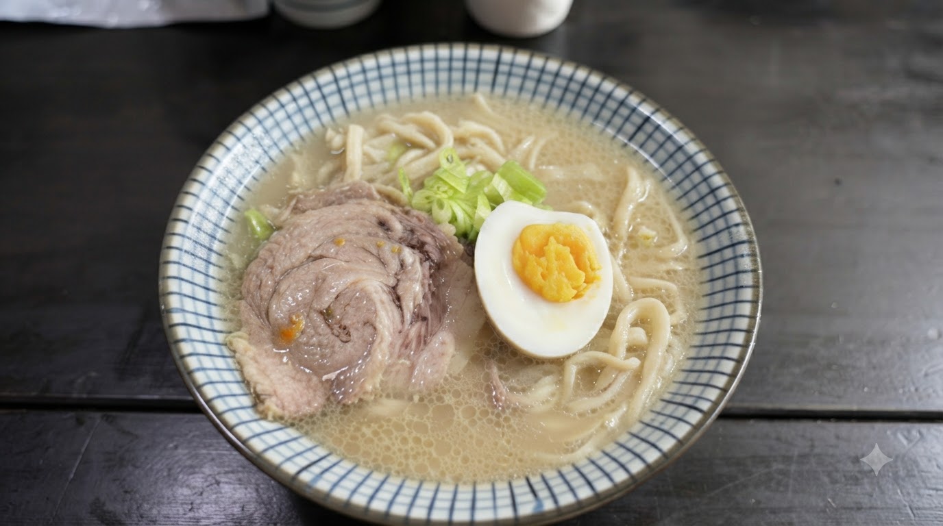 Ramen Tonkotsu Japonais Authentique Fait Maison