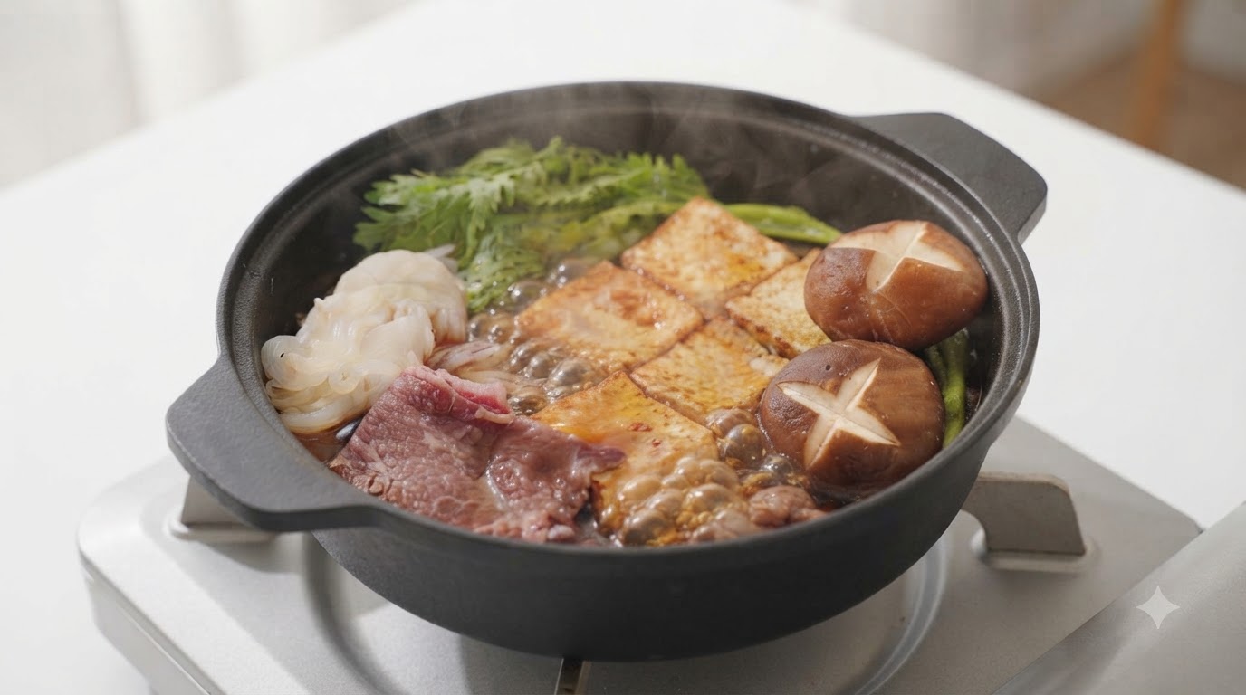 Sukiyaki Traditionnel Japonais