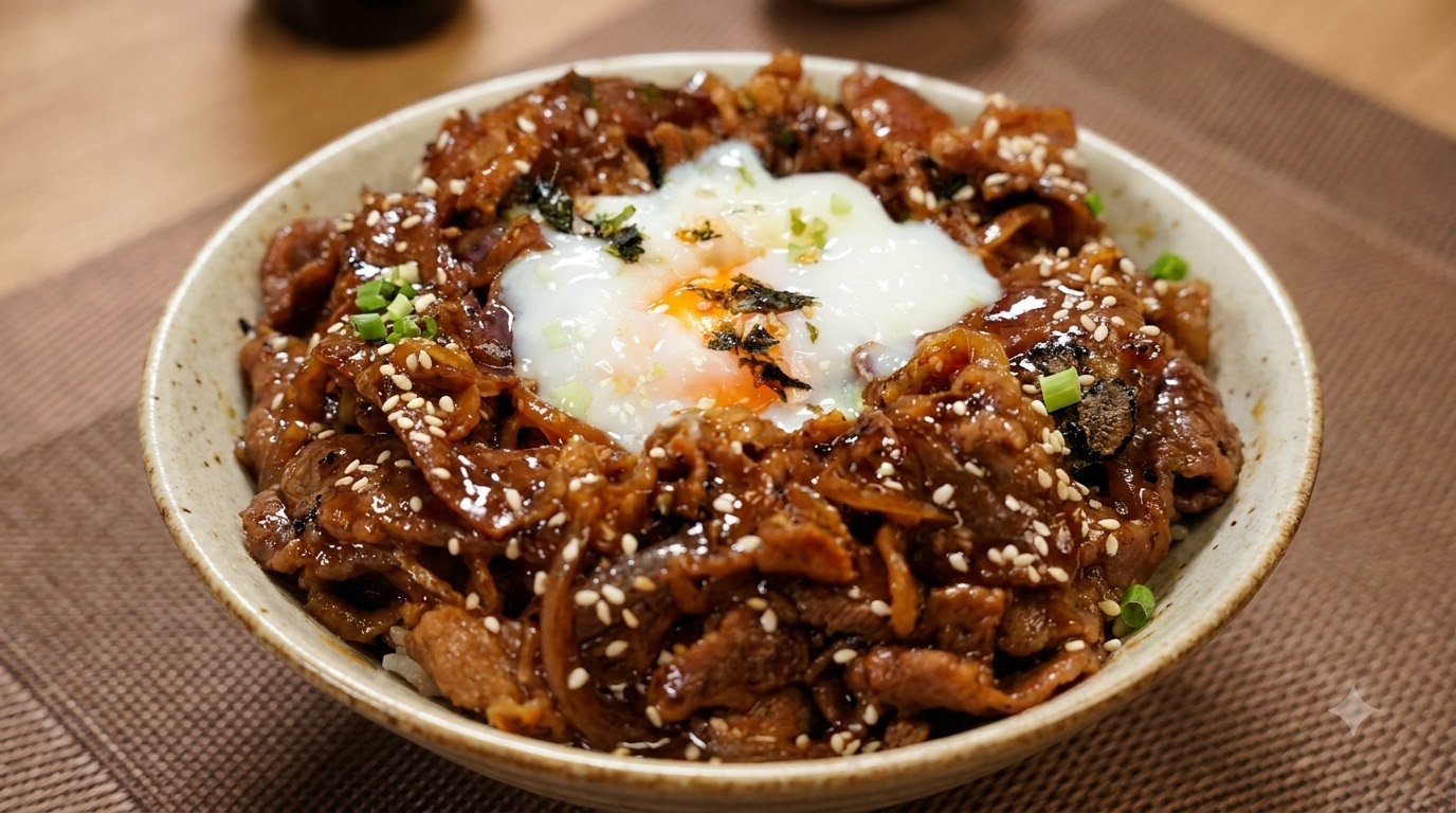 Bol de Riz au Bœuf Teriyaki et Truffe Noire